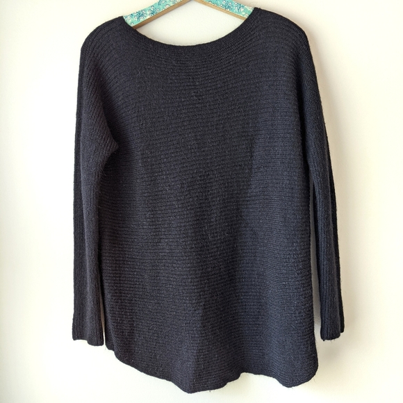 Vince Merino Wool Ribbed Knit Pullover Sweater - Picture 3 of 5